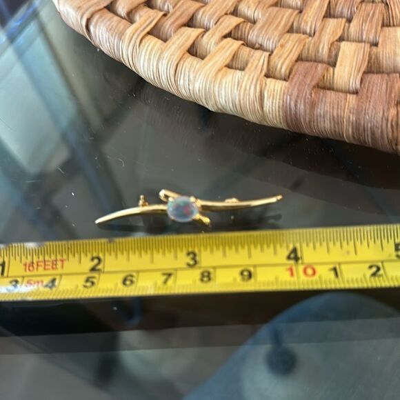 Vintage Sterling Silver Gold Broche/Pin - Picture 5 of 5